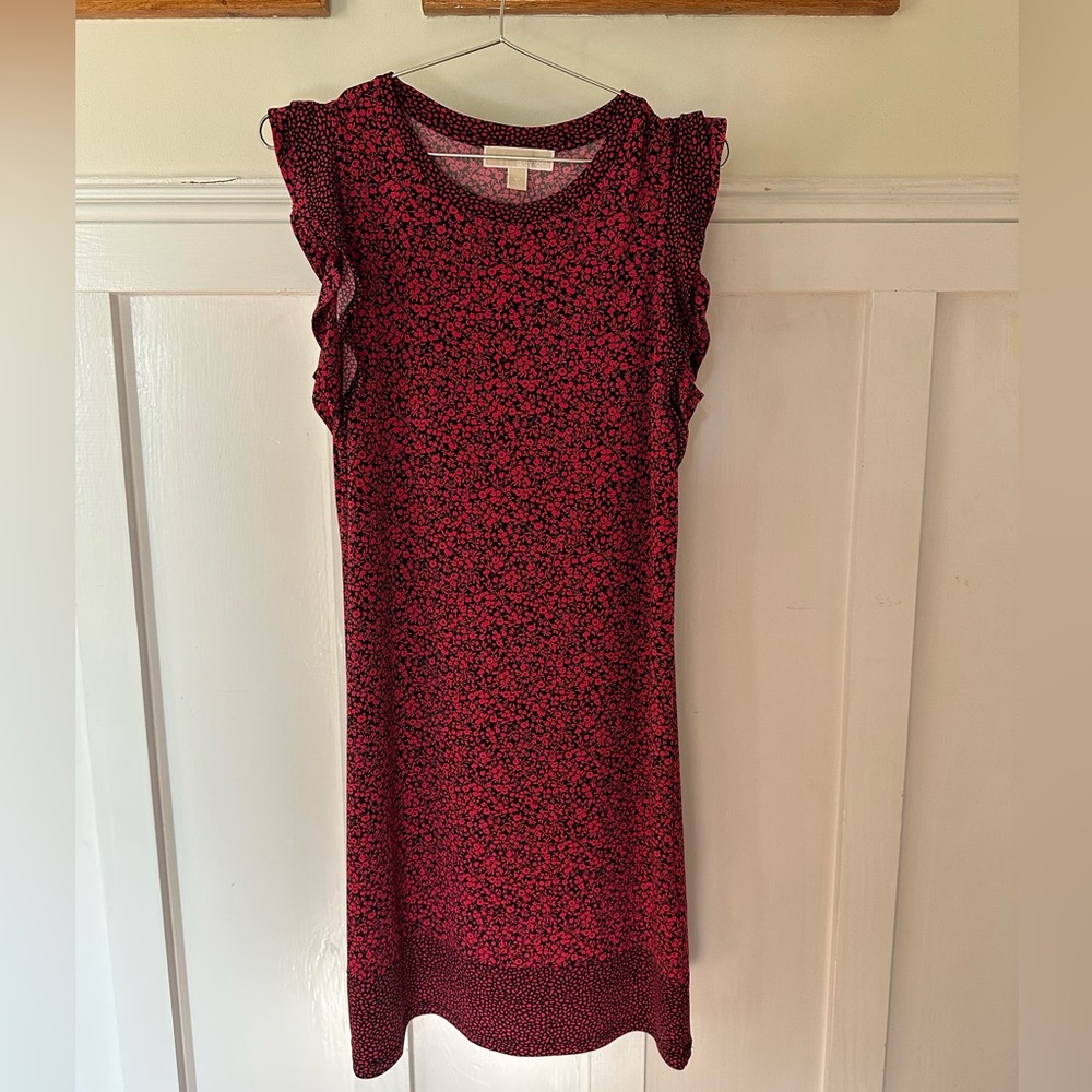 Michael Kors Red Shift Dress